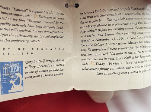 Walt Disney Applause 50th Anniversary Fantasia Mickey The Sorcerer’s Apprentice - Picture 6 of 10