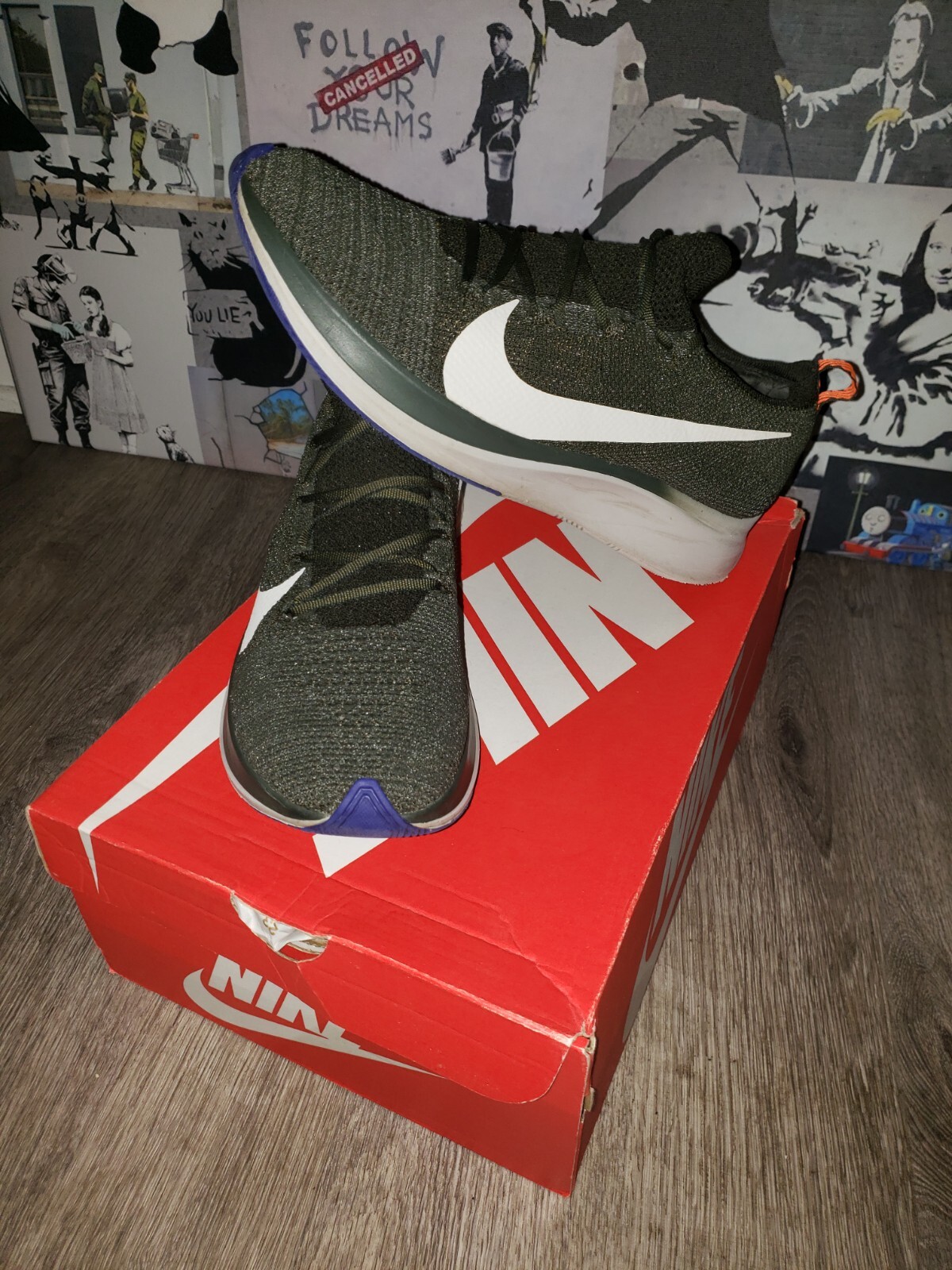Nike Zoom Fly Flyknit Men's Running Shoes - Size 10.5