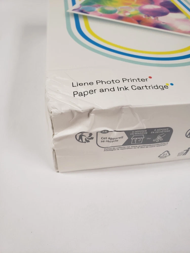 Liene Amber M100 Instant Photo Printer with Cartridge Big Pack Bundle DHP513 Liene Amber M100 Instant Photo Printer with Cartridge Big Pack Bundle DHP513