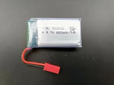 RC Akku 800mAh 3.7V 25C JST Drohne Quadrocopter RED