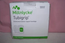 Molnlycke Tubigrip Elasticated Tubular Support Bandage Natural Size B 10.9 Yards