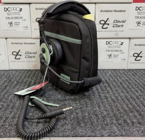 David Clark DC PRO-2 Passive Aviation/ Helicopter Headset, model 43106G-04 - Zdjęcie 2 z 8