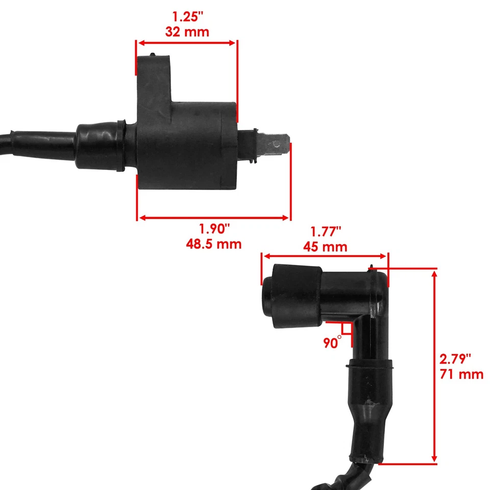Ignition Coil for Honda 250X TRX250X Fourtrax 1987 1988 1989 1990 1991 1992 Atv — 第 2/4 张图片