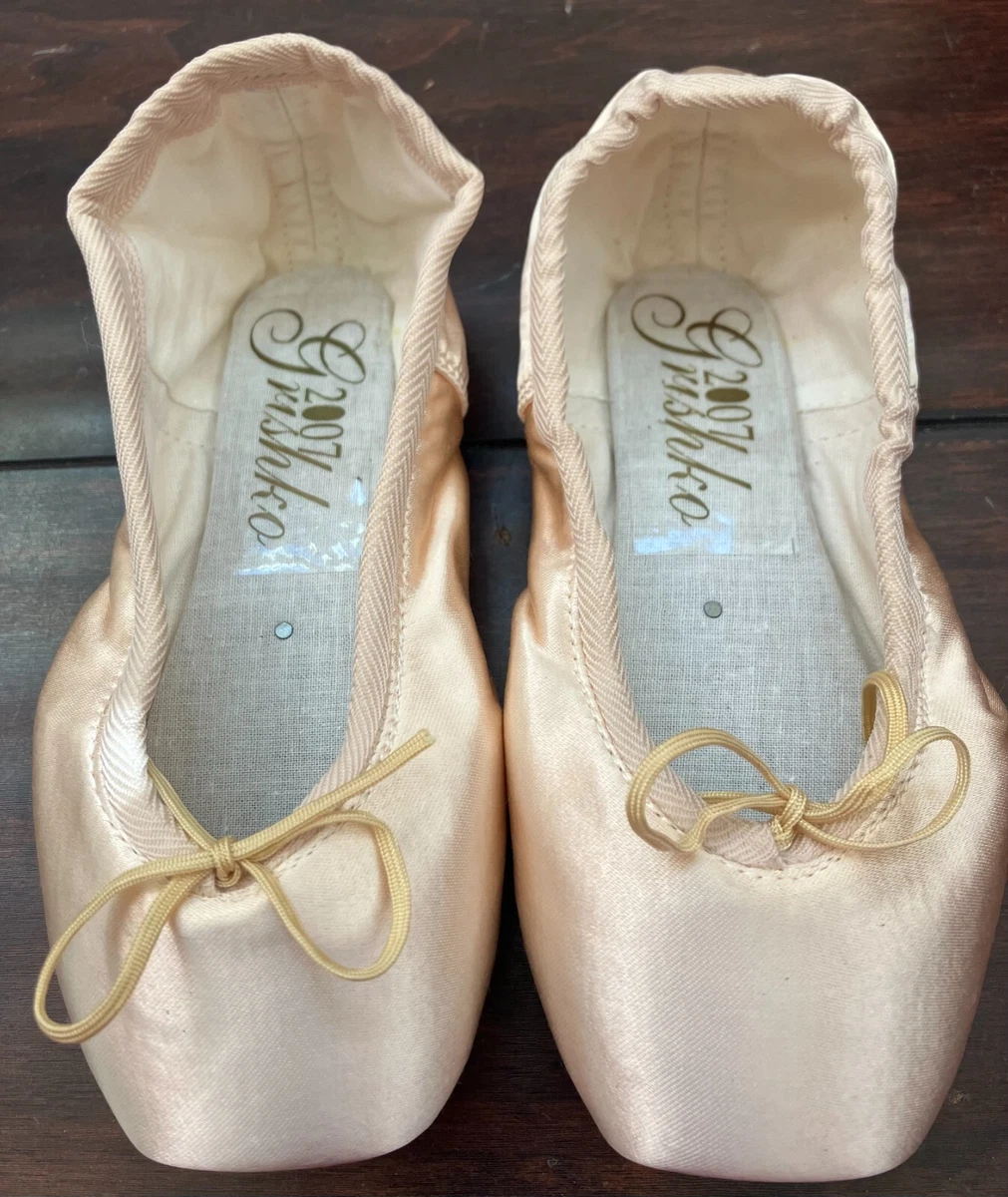 Grishko Pink Satin 2007 Pointe Ballet Dance Toe Shoes | eBay