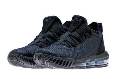 lebron 16 low all black