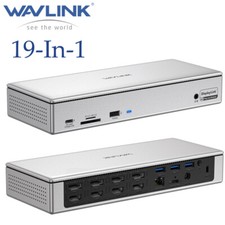 USB C TB4 Laptop Dock Dockingstation 4 HDMI 4...
