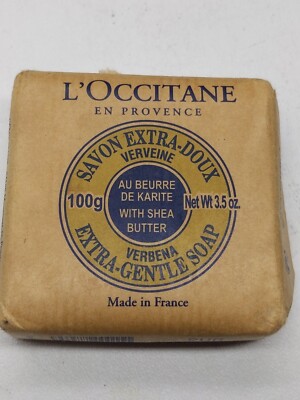 L'Occitane Extra Gentle Lait Milk Bar Soap with Shea Butter 3.5 oz. / 100g