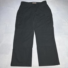 5.11 Tactical TDU Pants Womens Sz 12 Black Military Style Uniform Cargo Ripstop