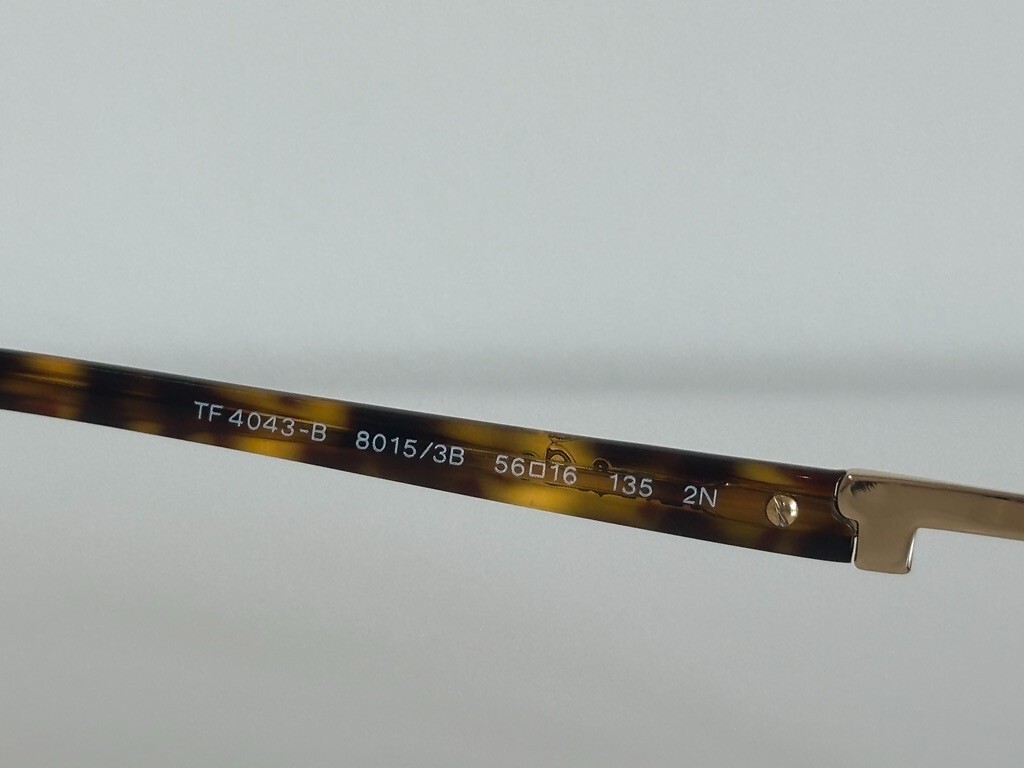 Tiffany & Co. TF 4043-B 8015/3B Square Havana Crystal  display picture 3