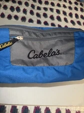 Cabela's Catch-All Gear Bag Blue Canvas Duffle Travel Fishing