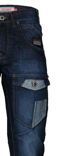 Pantalones de mezclilla informales Rawcraft para hombre rectos Vanqsh Chilrob Darhust - Imagen 5 de 13