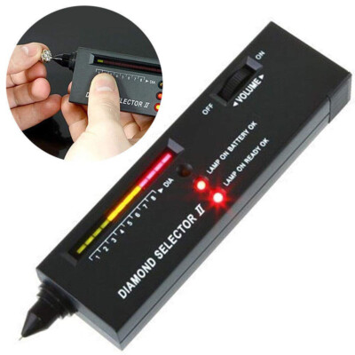LED Diamant Schmuckstein Tester Tool Diamantprüfer Diamond Prüfgerät Werkzeug DE