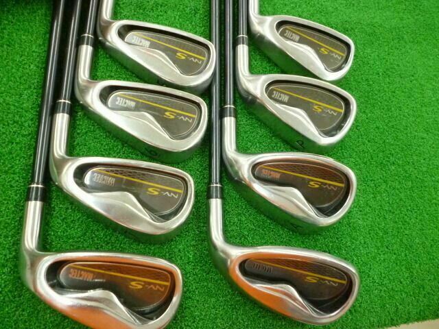 JAPAN MODEL MACGREGOR MACTEC NV-S 8Pcs Stiff Regular Flex IRON SET
