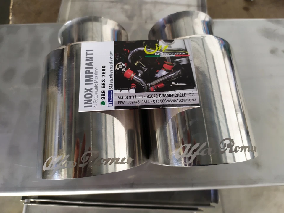 Scarico Inox Alfa Romeo Giulietta  Foto 2 de 4