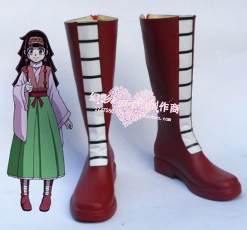 Hunter X Hunter Alluka Zoldyck Aruka Shoes Cosplay Boots Anime Free Shipping F Ebay