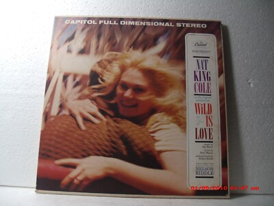 NAT KING COLE-(LP)-WILD IS LOVE- 1960 LP FOR A MUSICAL THAT DID NOT HAPPEN- 1960
