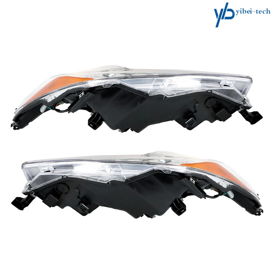 Faros proyectores izquierda y derecha para Toyota Highlander 2014 2015 2016 faros Foto 4 de 4