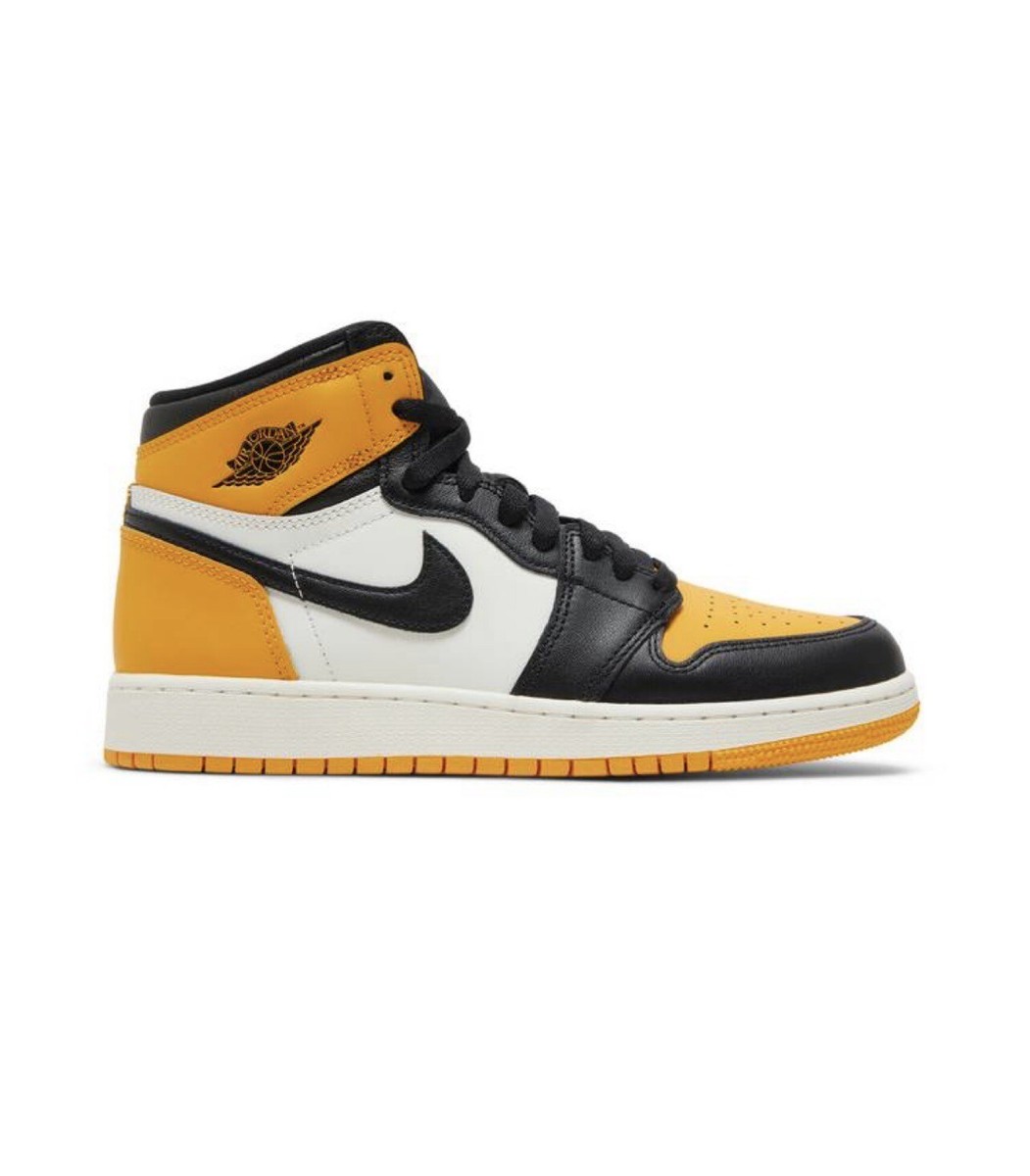 BRAND NEW Jordan 1 HIGH Retro OG High Yellow Toe Taxi size 7y (GS
