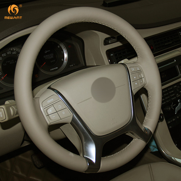 Leather Steering Wheel Cover for Volvo S80 2010 XC60 20102013 XC70 2011 VL06 eBay