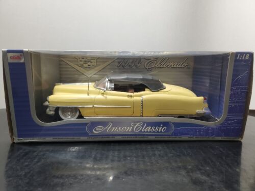 1953 Cadillac Eldorado Convertible Anson 1:18 Scale Diecast Model Car