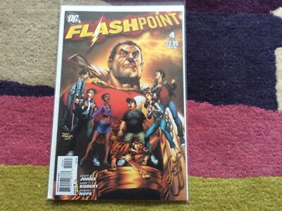 Flashpoint #4 VARIANT COVER 1st Print Flash  (2011)