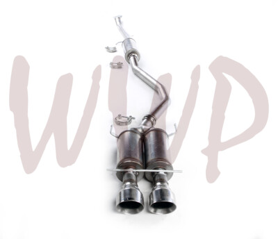 #ad Stainless 2.5quot; Exhaust Muffler System For 17 21 Honda Civic Si Coupe 1.5L Turbo $269.95