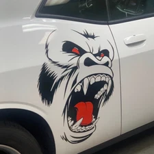 PVC Car Sticker Vinyl Decals Body Side Hood Door Animal Decoration Waterproof