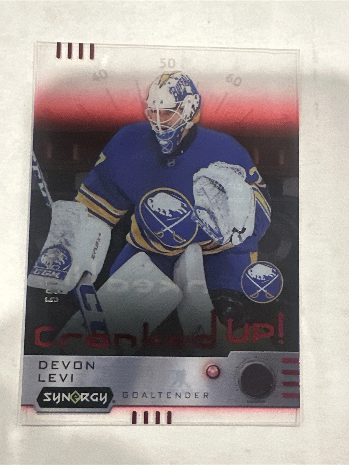 2023-24 Upper Deck Synergy Cranked Up! Red #CR-LE Devon Levi /599