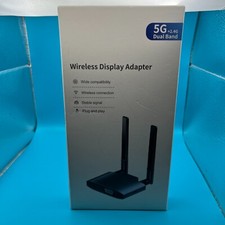 Q4 Wireless HDMI Display Adapter 1080P 5G 2.4G Dual Band Plug  Play