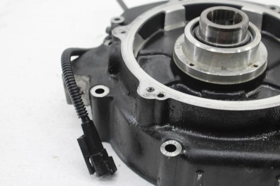 Harley-Davidson Electra Glide Engine 2007 cárter lateral izquierdo negro Foto 3 de 4