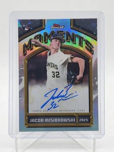2026 Topps Finest Jacob Misiorowski Base (RAW)