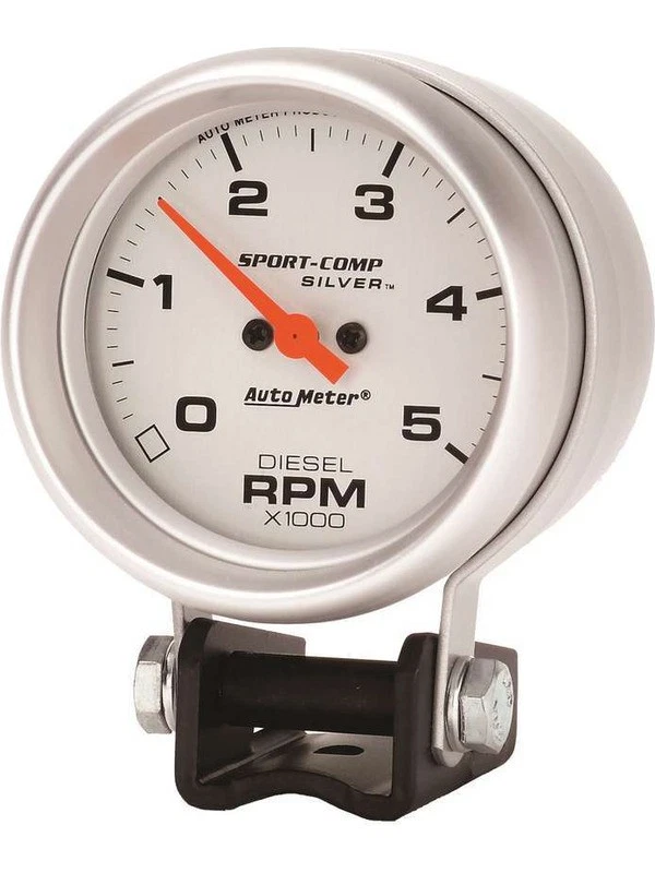 Auto Meter 2-5/8 Pedestal Tachometer, 0-5,000 RPM, Ultra-Lite (3788) - Image 3 of 4