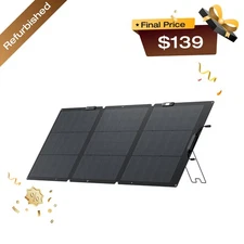 EcoFlow 160W Portable Solar Panel for Power Station IP68 Certified Refurbished