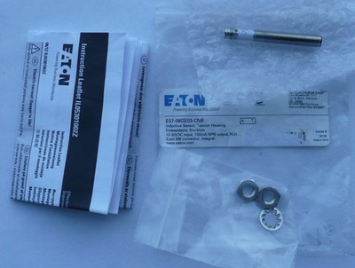 Eaton Inductive Proximity Sensor E57-08GE03-CNB, Tubular Housing, 3-pin M8