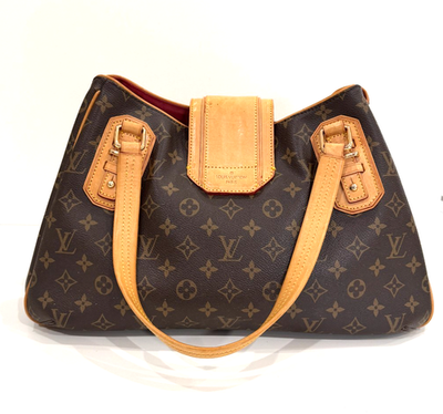 LOUIS VUITTON LV GHW Griet Shoulder Bag TH0068 Monogram Brown | eBay