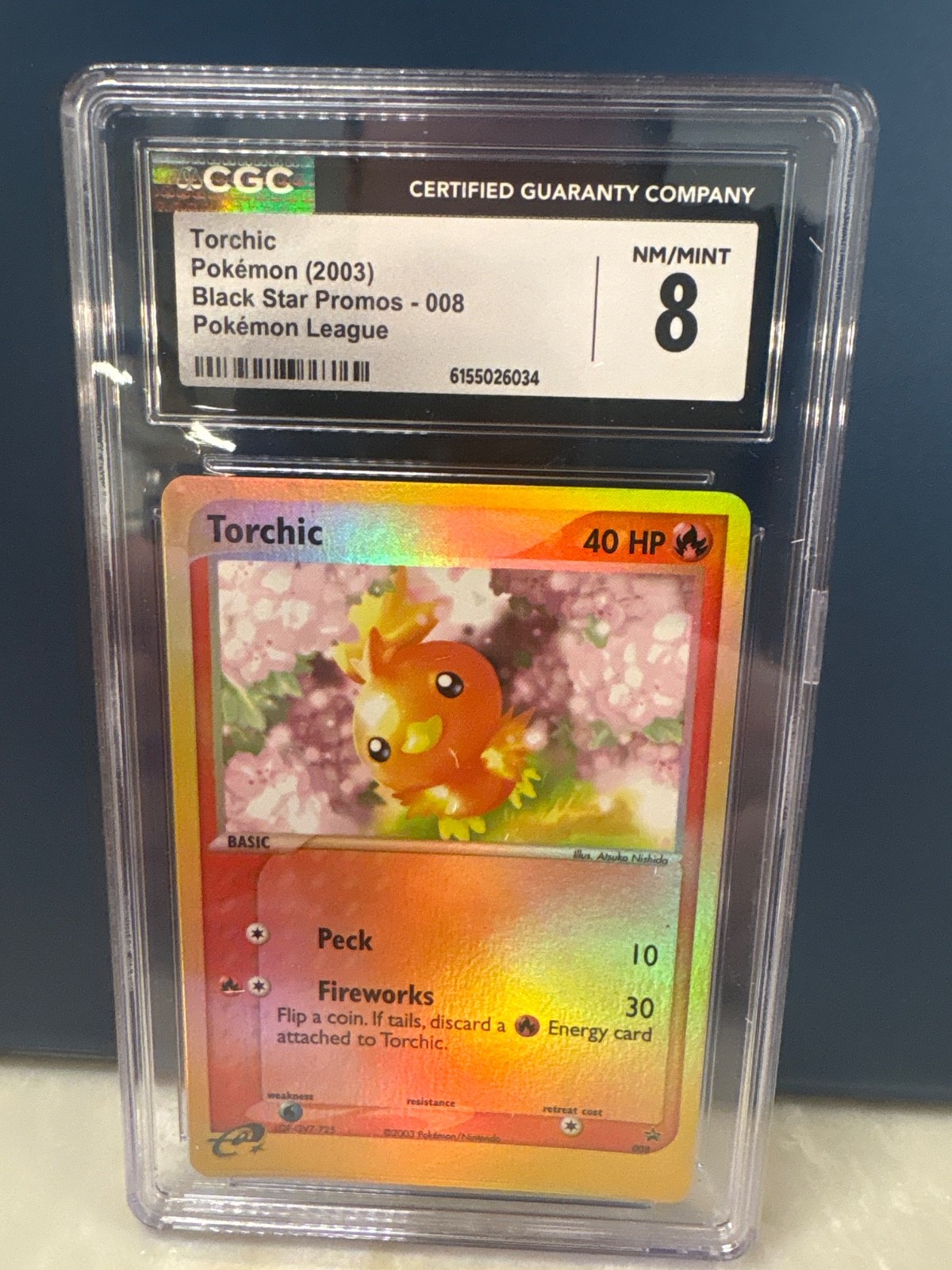 Torchic - 008 (e-League) 008 Nintendo Reverse Holo