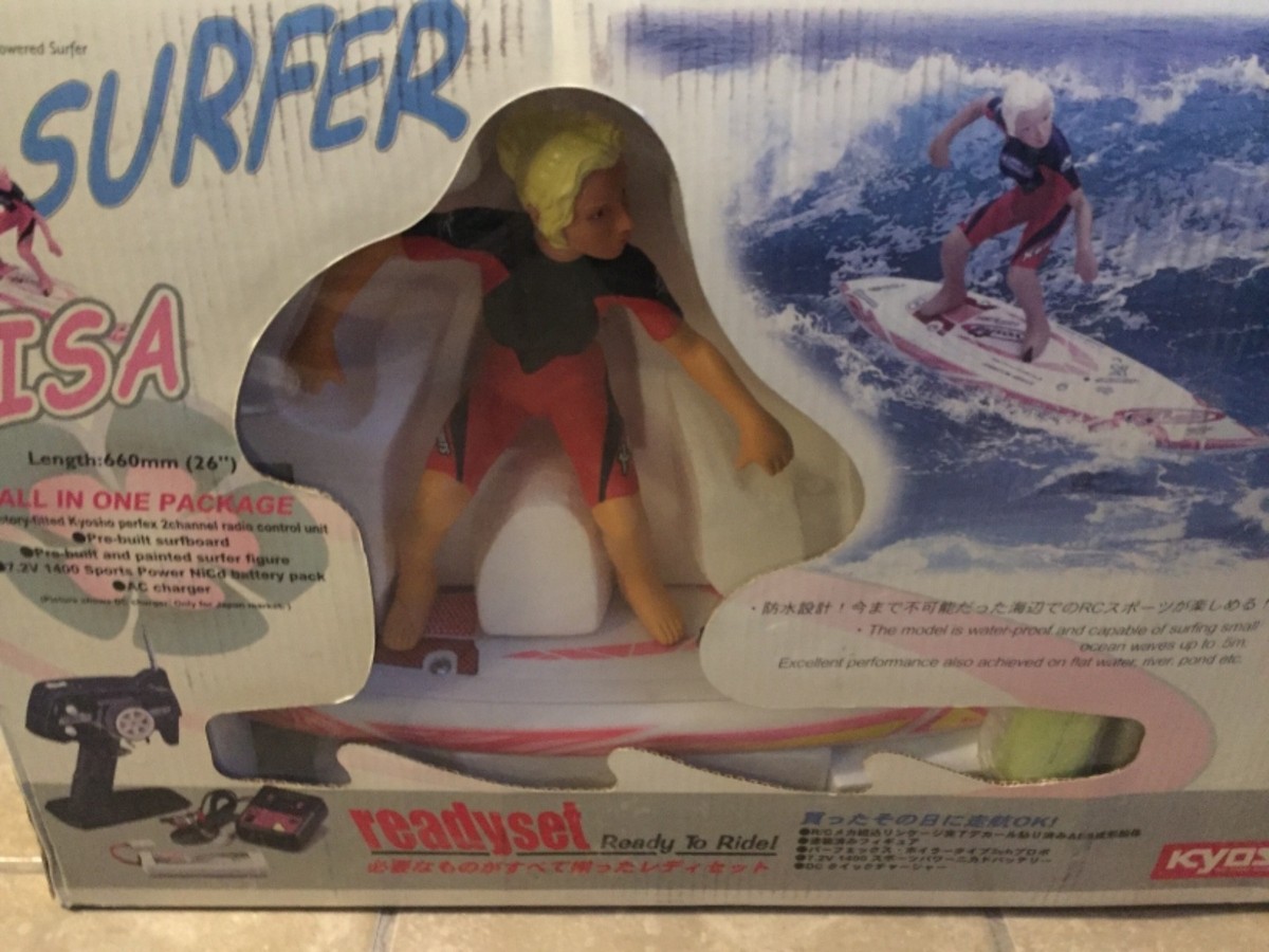 Kyosho RC Surfer Lisa KYOB05A3 1/5 Scale Ready Set Fair Open Box
