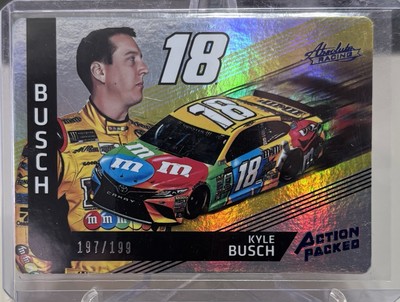 2017  Absolute  KYLE BUSCH  Action Packed Spectrum Blue /199 B1R2