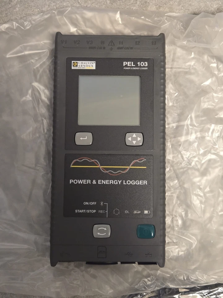 NEW Chauvin Arnoux PEL103 Power & Energy Logger FREE SHIPPING READ DESCRIPTION - Image 4 of 4