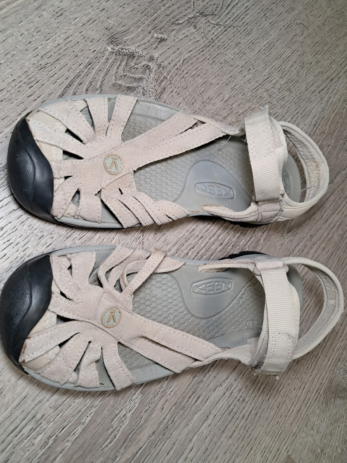 KEEN Sandali Donna Impermeabili Antiodore Anatomici Plantare Grigio Taglia 7