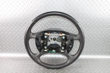 *WEAR* 99-04 MUSTANG Black Leather Steering Wheel Four Spoke Cruise Control OEM
