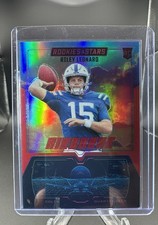 2025 Panini Rookies & Stars - Airborne Riley Leonard #27 Red /99 (RC) COLTS