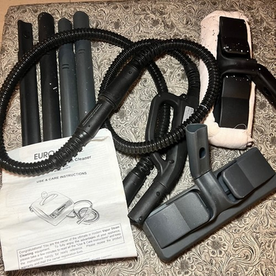 #ad Euro Pro X Steam Cleaner SC410 Attachment Set Hoses Wands Floor Head 1500W $60.00