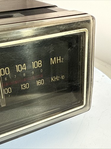 Sveglia Radio Vintage General Electric GE Noce Flip Clock 7-4305C FUNZIONA LEGGI ⬇️ - Foto 3 di 24
