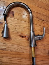 Glacier Bay Brushed Nickel Kitchen Faucet with pull down sprayer