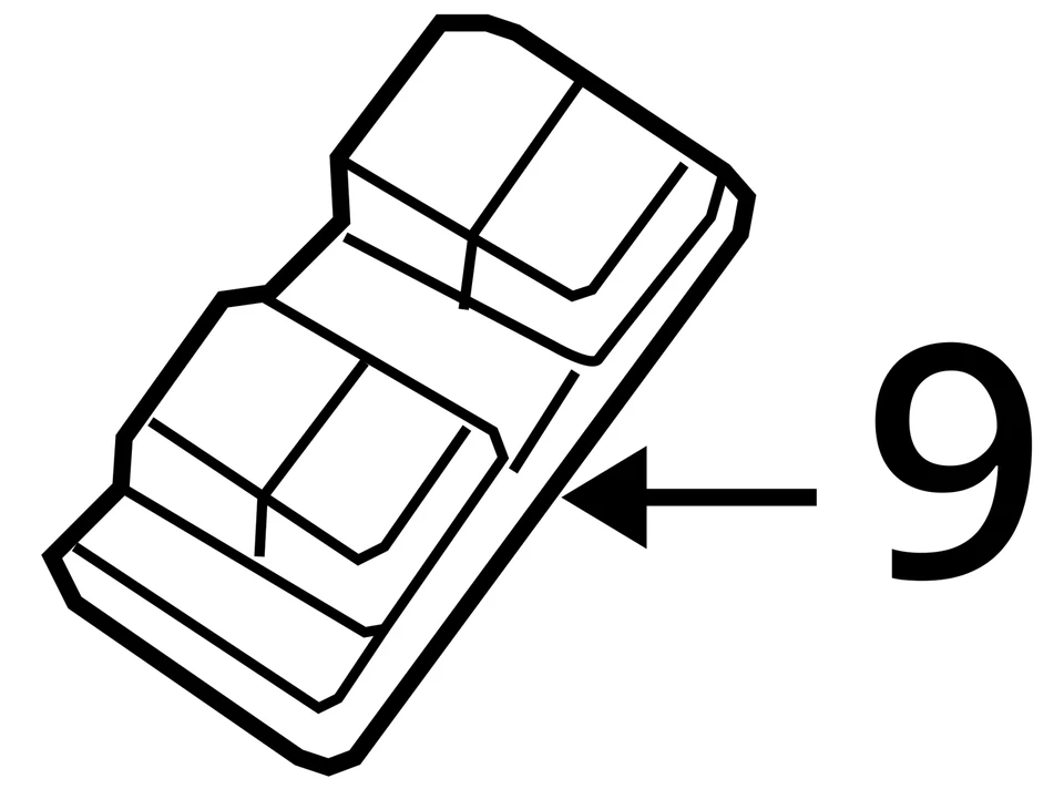 Главный выключатель стеклоподъемника левой двери для Audi Q5 2013-2017 годов выпуска 8k0959565e TENF0 - Изображение 4 из 4