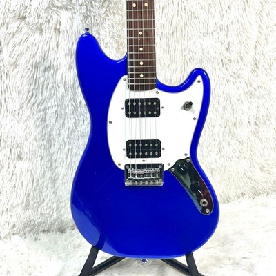 Squier Fender Mustang Metallic Blue E-Gitarre Solidbody Bolt On Neck