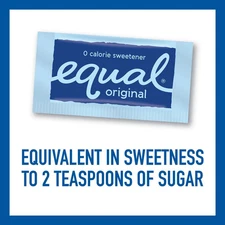 Equal Zero Calorie Sweetener Packets, 1,000 Ct  Each Fast Shipping