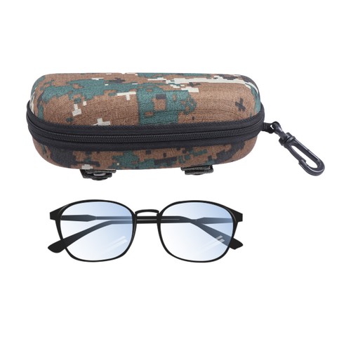 4 Pezzi Custodia per Occhiali da Sole Custodia con Cerniera Portatile Occhiali - Foto 5 di 11