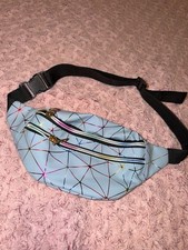 Pockets Wallet Purse Waist Bag Fanny Pack Belt Pouch Travel Hip Bum Color